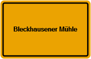 Grundbuchauszug Bleckhausener Mühle
